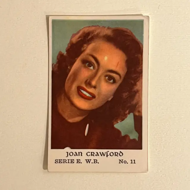 1954 Dutch Gum Serie E Joan Crawford #11