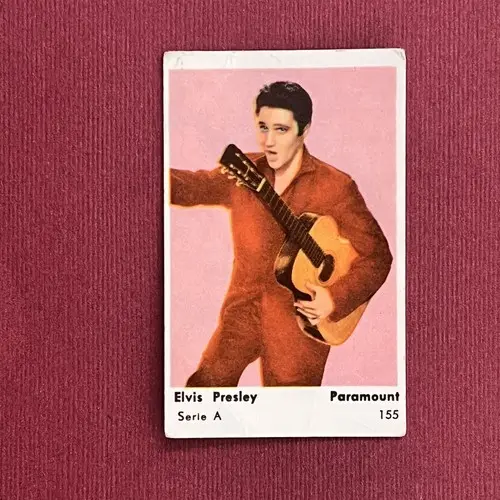 Elvis Presley 1960 Dutch Gum Serie A #155 Trading Card