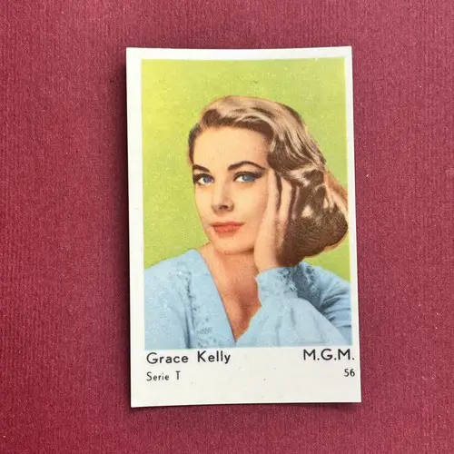 Grace Kelly 1958 Serie T #56 EX Trading Card
