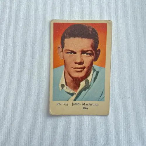 James MacArthur — 1958 PA #135