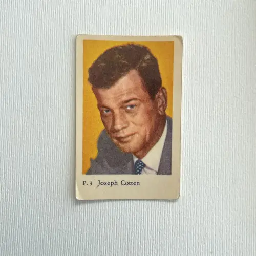 Joseph Cotten — 1958 P #3