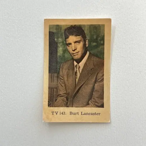 Burt Lancaster — 1962 TV #143