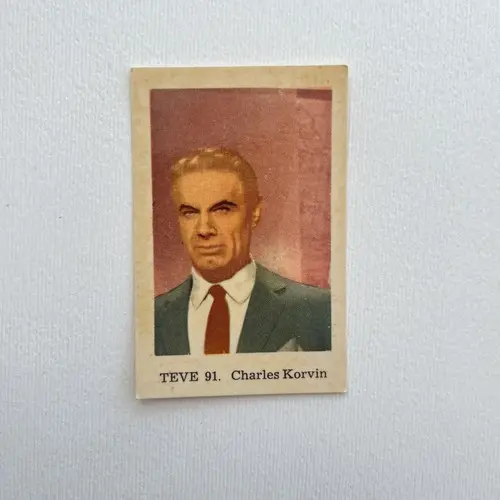 Charles Korvin — 1962 TEVE #91