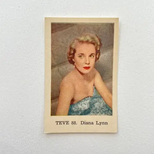 Diana Lynn — 1962 TEVE #88