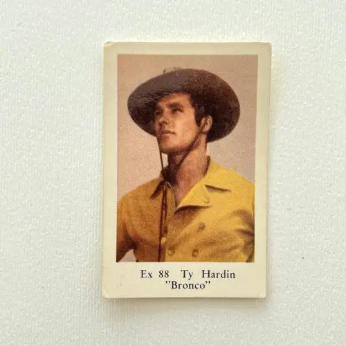 Ty Hardin — 1962 Ex #88
