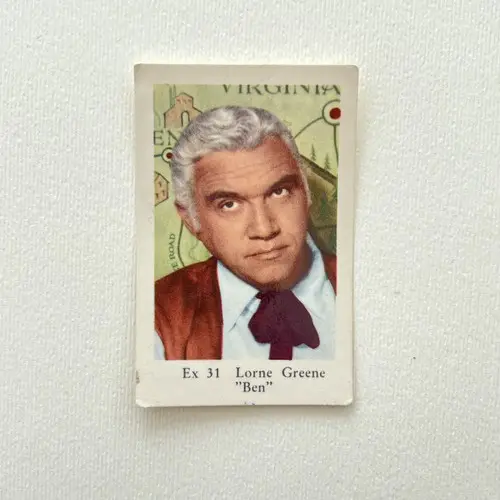 Lorne Greene — 1962 Ex #31