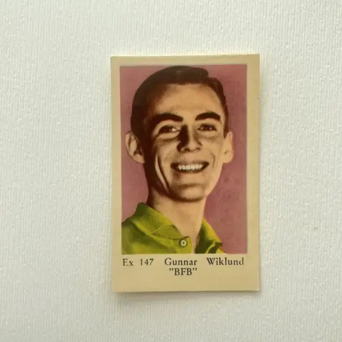 Gunnar Wiklund — 1962 Ex #147