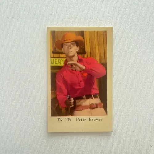 Peter Brown — 1962 Ex #139