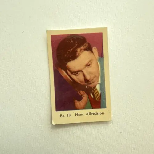 Hasse Alfredsson — 1962 Ex #18