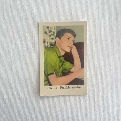 Frankie Avalon — 1962 CA #35