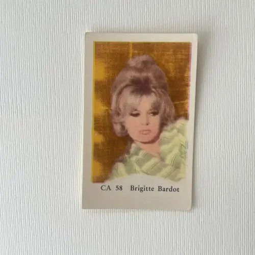 Brigitte Bardot — 1962 CA #58