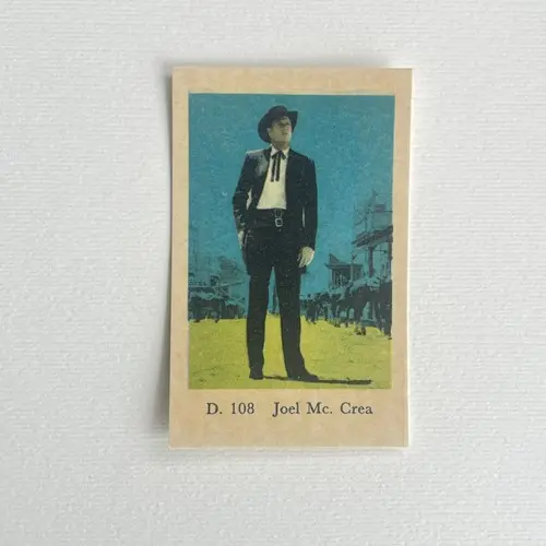 Joel McCrea — 1961 D #108