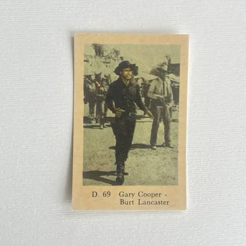Burt Lancaster — 1961 D #69