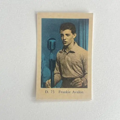 Frankie Avalon — 1961 D #75
