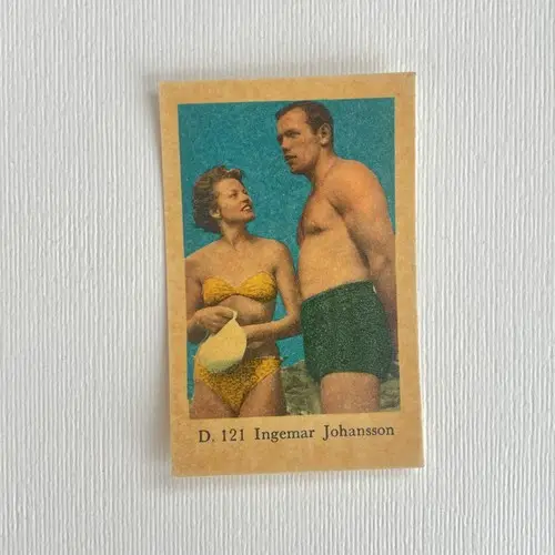 Ingemar Johansson — 1961 D #121
