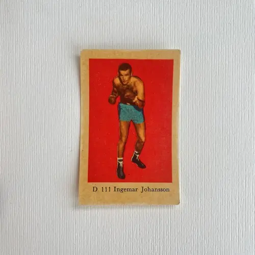 Ingemar Johansson — 1961 D #111