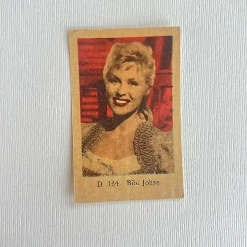 Bibi Johns — 1961 D #134