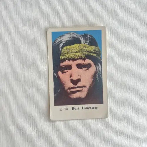 Burt Lancaster — 1962 E #10