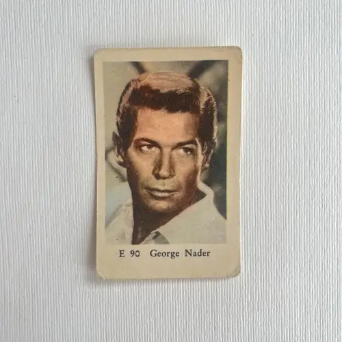 George Nader — 1962 E #90