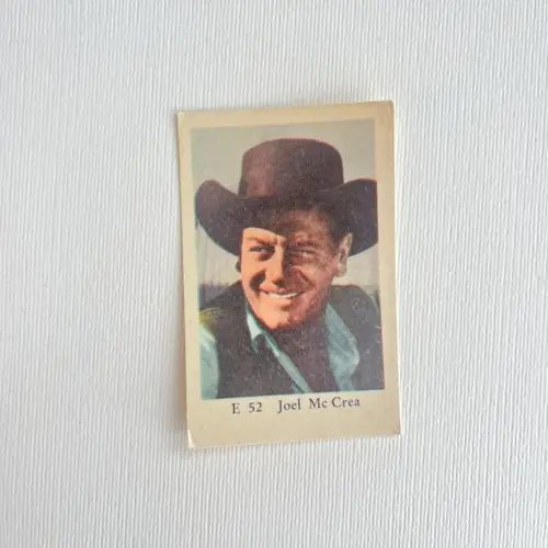 Joel McCrea — 1962 E #52