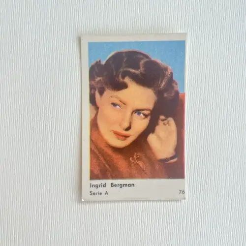 Ingrid Bergman — 1958 Serie A #76