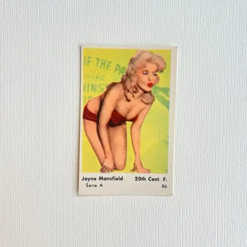 Jayne Mansfield — 1958 Serie A #86