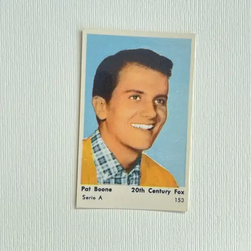 Pat Boone — 1958 Serie A #153