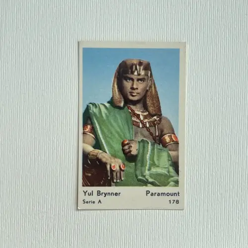 Yul Brynner — 1958 Serie A #178
