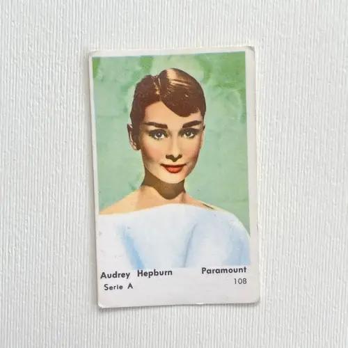 Audrey Hepburn — 1958 Serie A #108