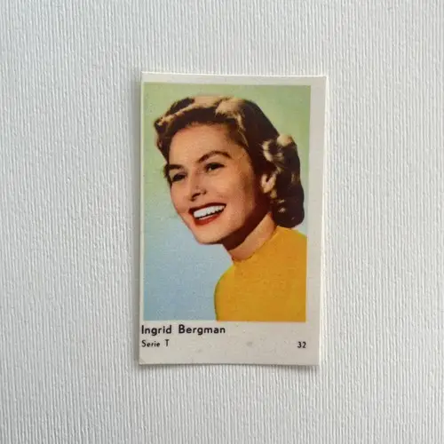 Ingrid Bergman — 1958 Serie T #32