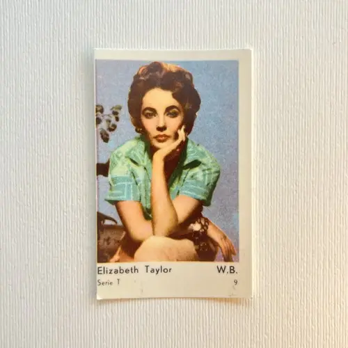 Elizabeth Taylor — 1958 Serie T #9