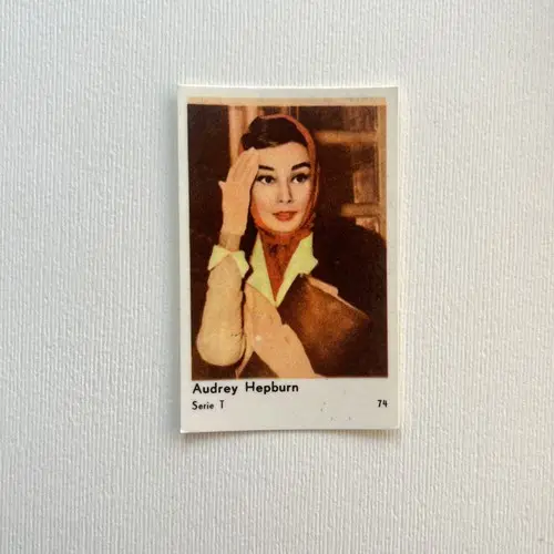 Audrey Hepburn — 1958 Serie T #74