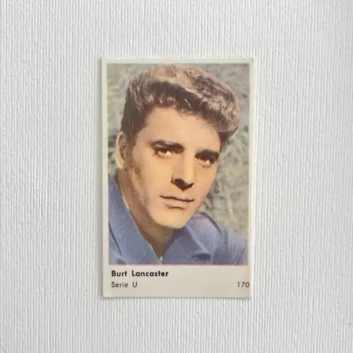 Burt Lancaster — 1958 Serie U #170