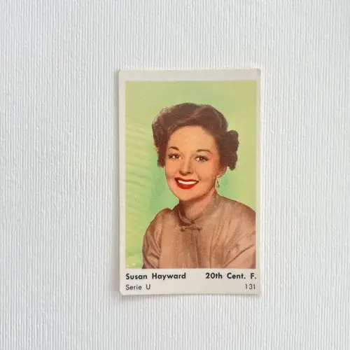 Susan Hayward — 1958 Serie U #131