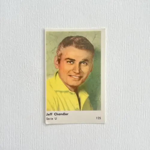 Jeff Chandler — 1958 Serie U #125