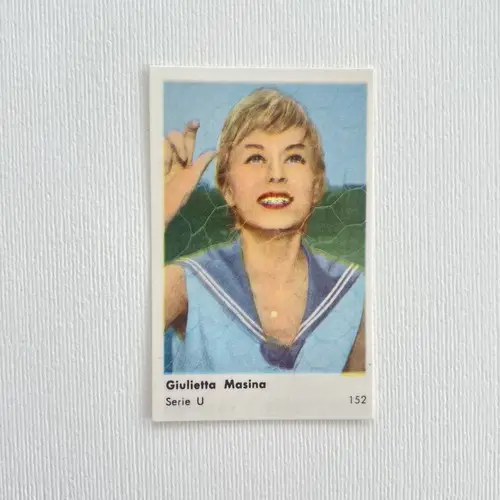 Giulietta Masina — 1958 Serie U #152