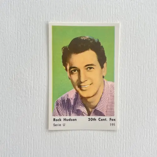 Rock Hudson — 1958 Serie U #191