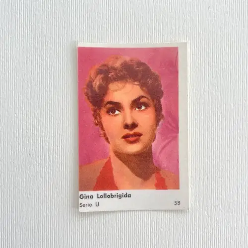 Gina Lollobrigida — 1958 Serie U #58