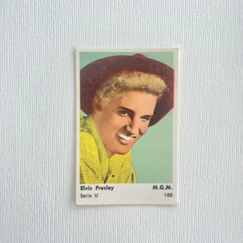 Elvis Presley — 1958 Serie U #188