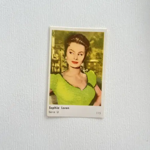 Sophia Loren — 1958 Serie U #115