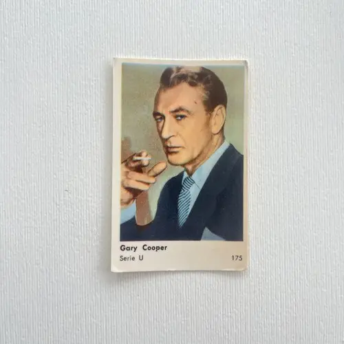 Gary Cooper — 1958 Serie U #175