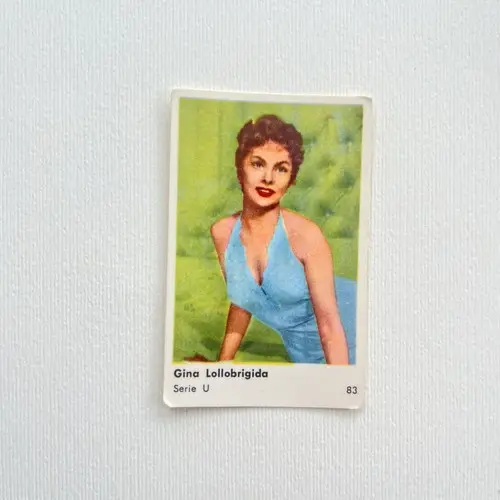 Gina Lollobrigida — 1958 Serie U #83