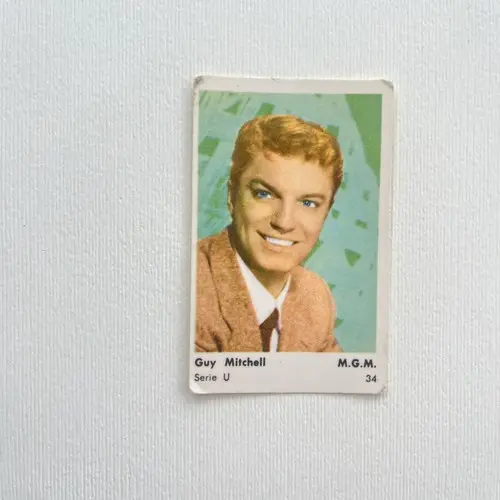 Guy Mitchell — 1958 Serie U #34
