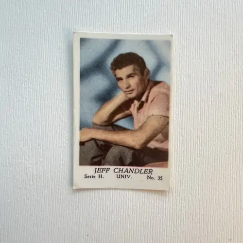 Jeff Chandler — 1957 Serie H #35