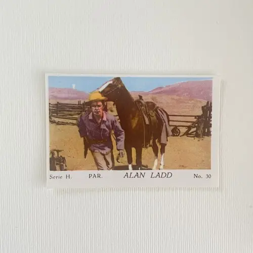 Alan Ladd — 1957 Serie H #30