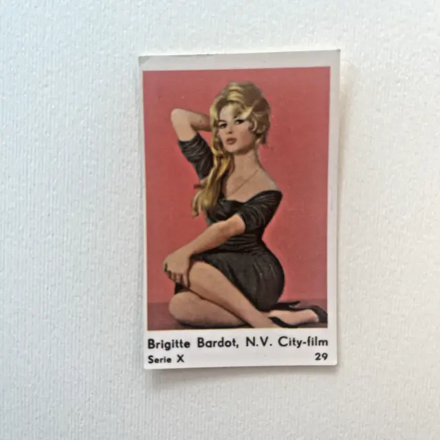 Brigitte Bardot — 1961 Serie X #29