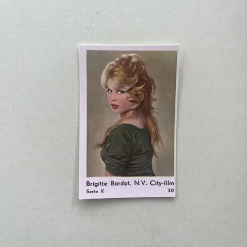 Brigitte Bardot — 1961 Serie X #30
