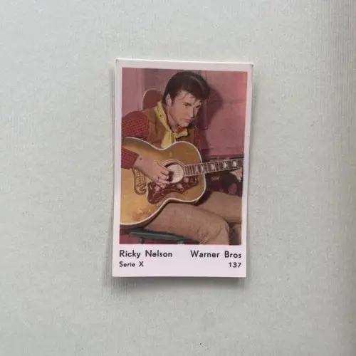Ricky Nelson — 1961 Serie X #137
