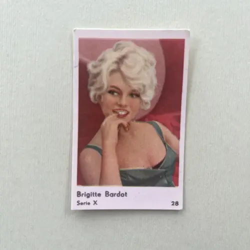Brigitte Bardot — 1961 Serie X #28
