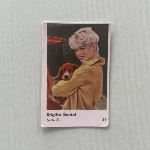 Brigitte Bardot — 1961 Serie X #31